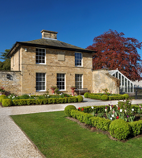 Exterior shot of hall